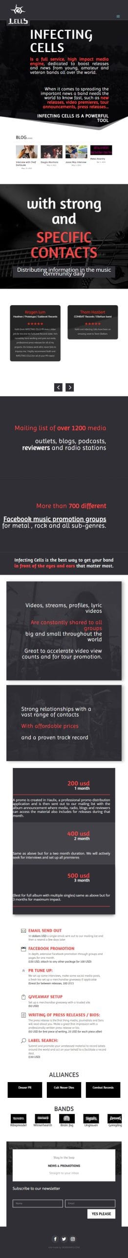 Infectingcells Tablet Version