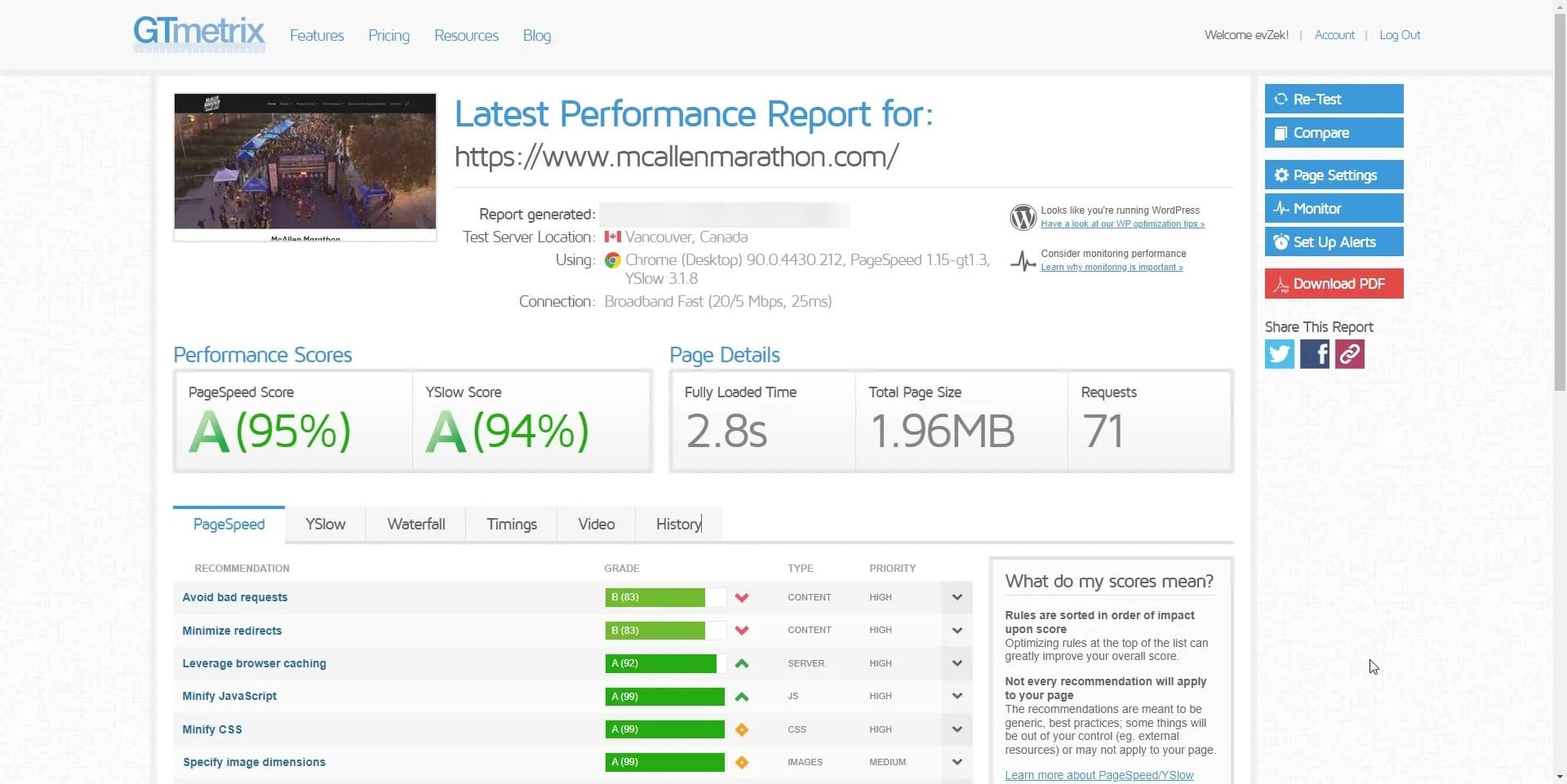 McAllen Marathon Speedtest Desktop Version