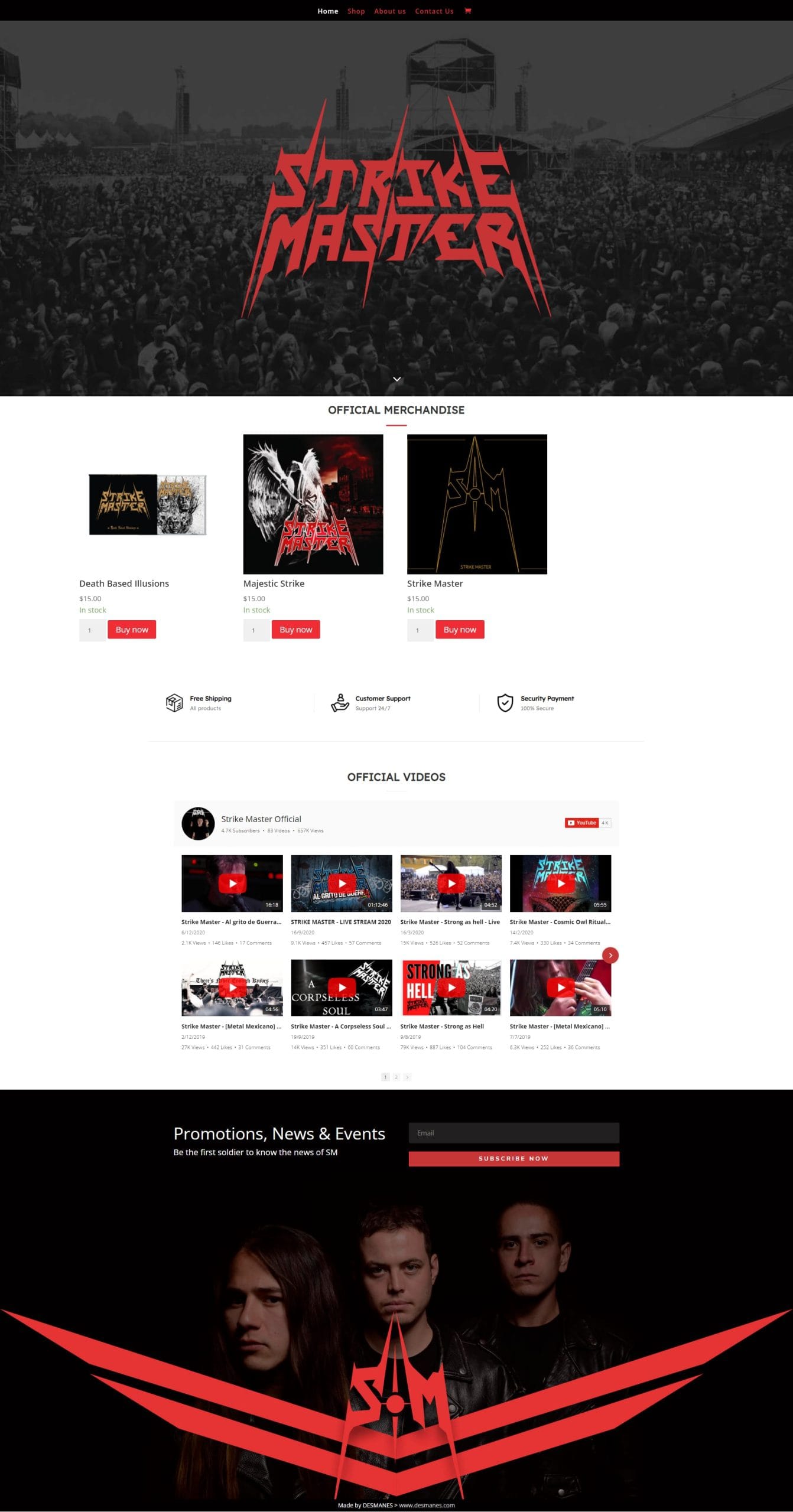 Strikemaster Version Desktop